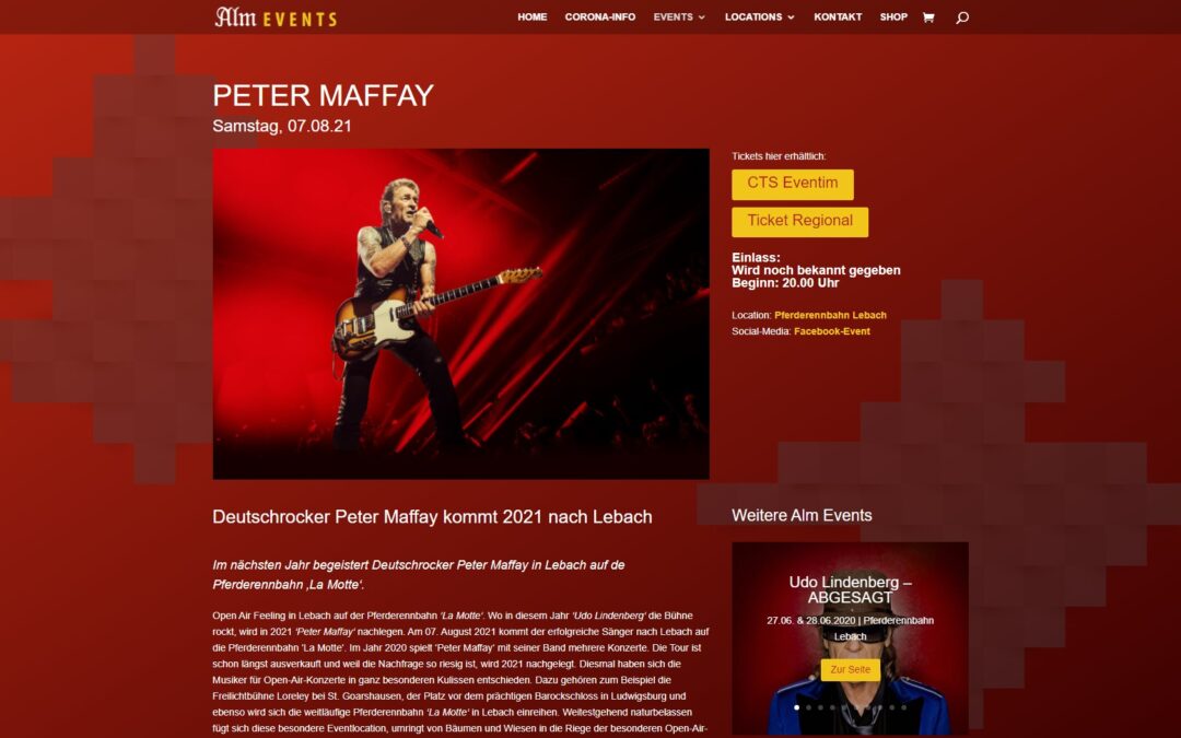 Alm Events HP Rework