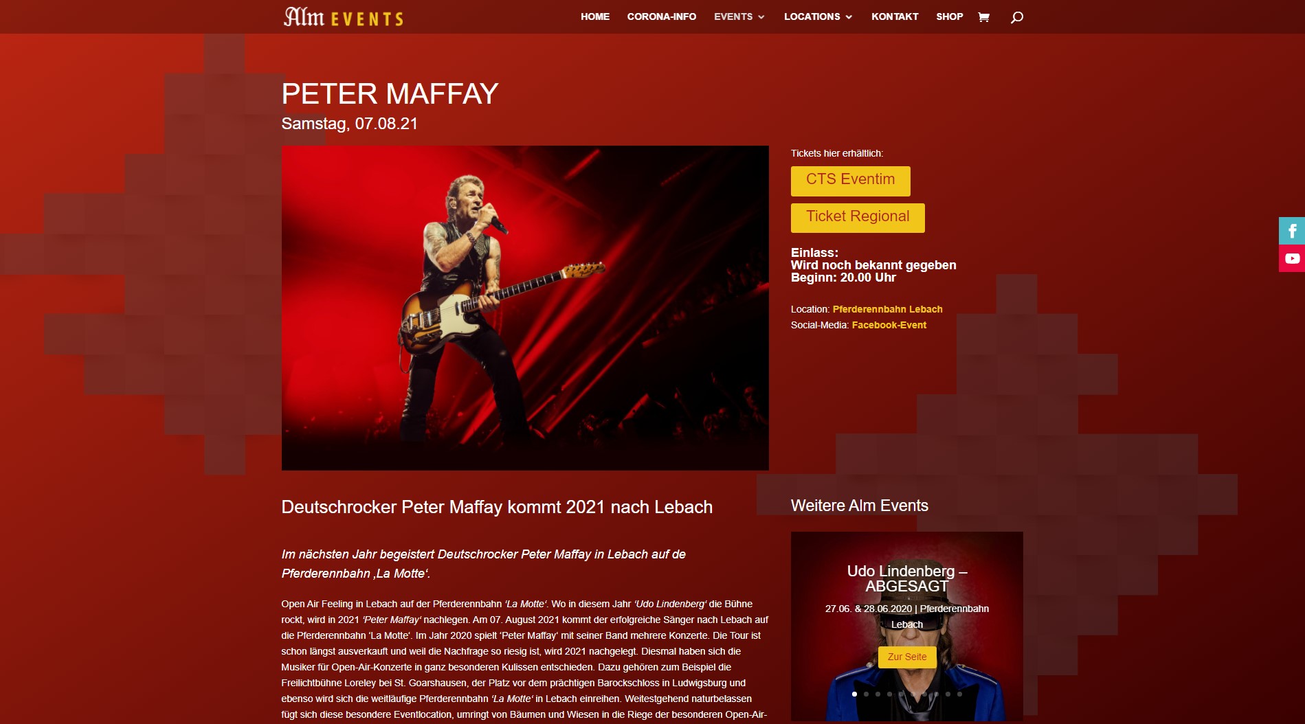 Alm Events HP Rework